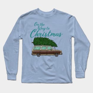 On the Way to Christmas Long Sleeve T-Shirt